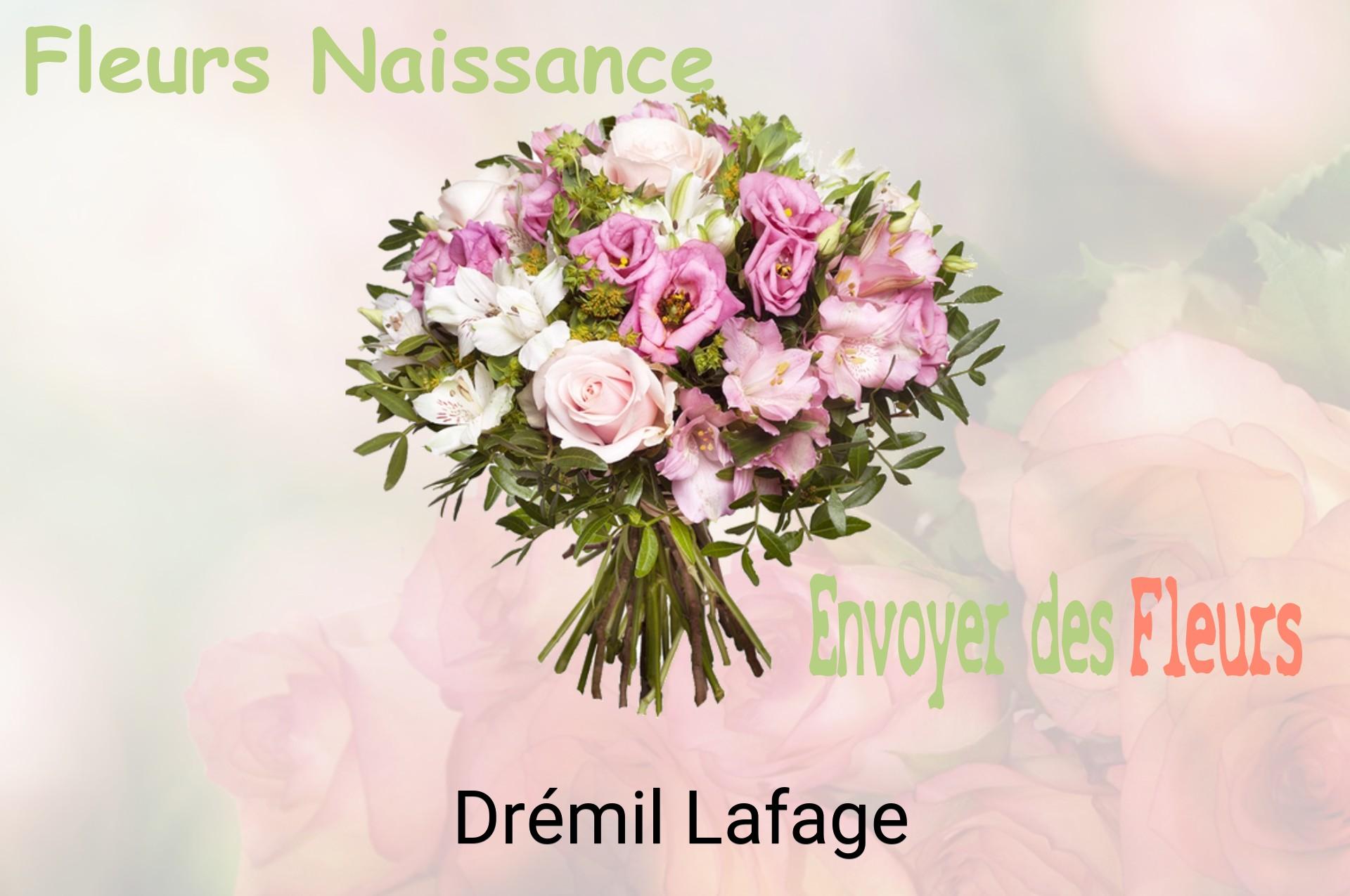 Bouquet de fleurs de naissance livré à Drémil-Lafage